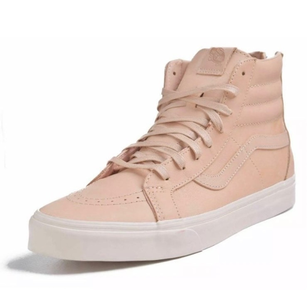 Vans Sk8-Hi Reissue Zip 'Veggie skateboard high top leather shoes sneakers Sz 10